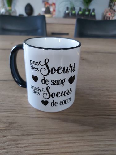 Customer photo review of Mug personnalisé | 2 meilleures amies