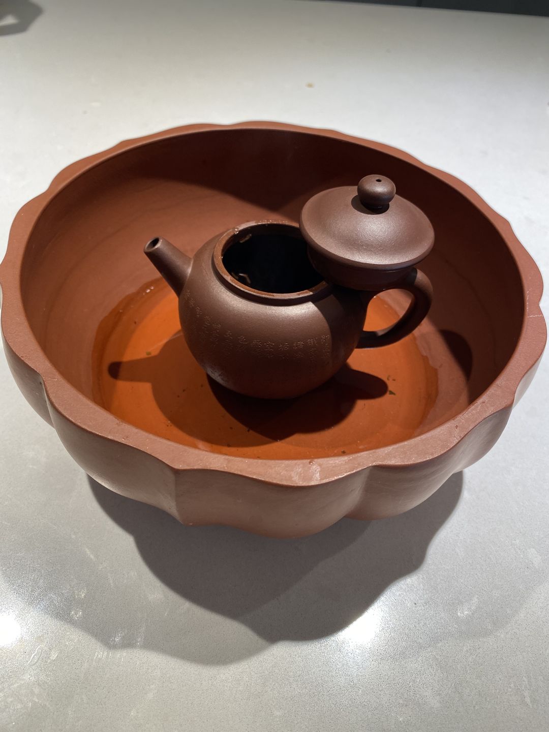 Customer photo review of 巨轮珠Ju Lun Zhu No.4 mine Di Cao Qing Zini 沈叶琴 Heart Sutra