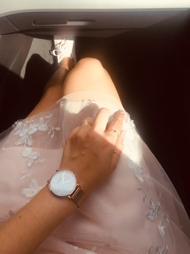 Customer photo review of Shell Dreams Edition Rosé Gold
