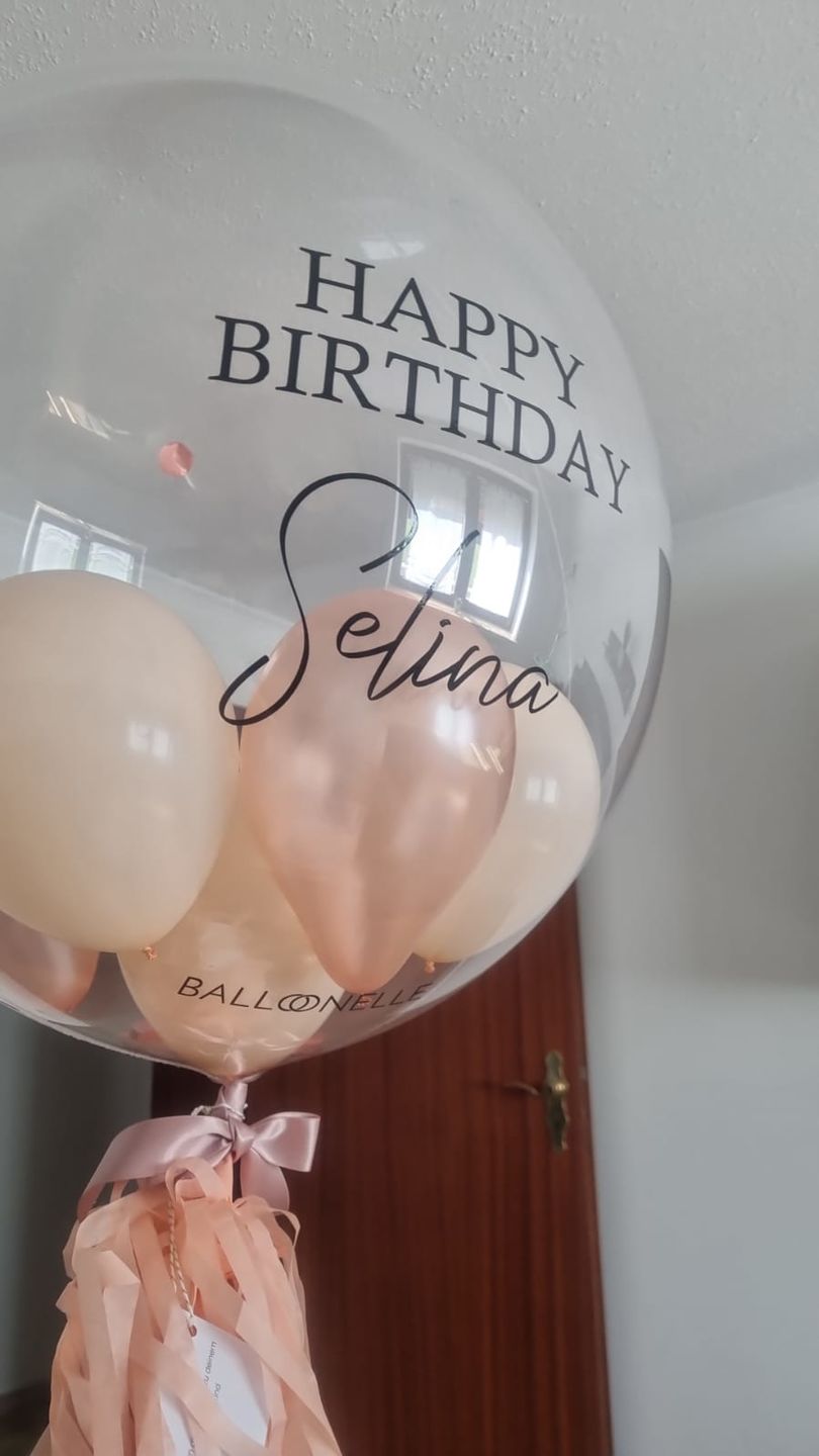 Customer photo review of Nude Designer Ballon