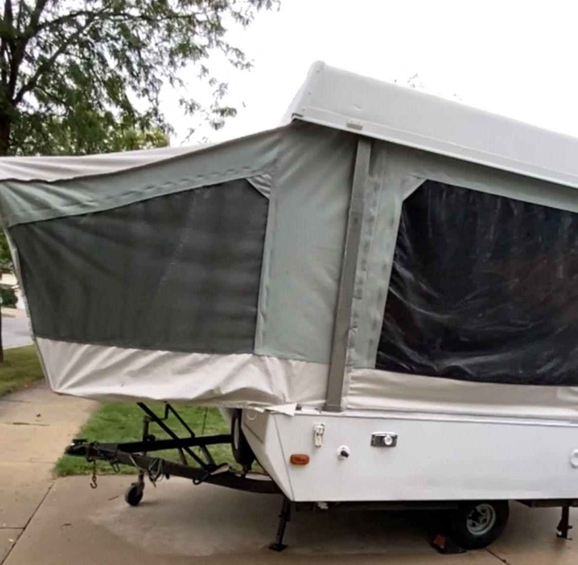 Customer photo review of Plastic Bed Slide Rails