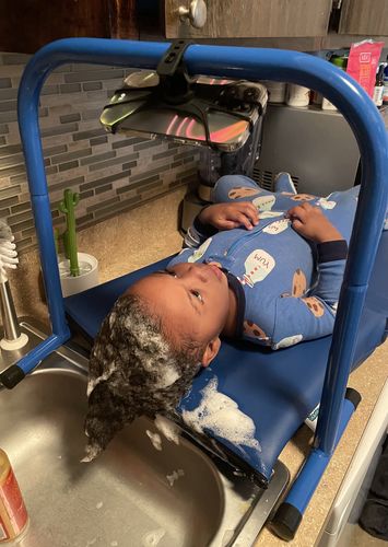 Customer photo review of Shampoo Mat Deluxe