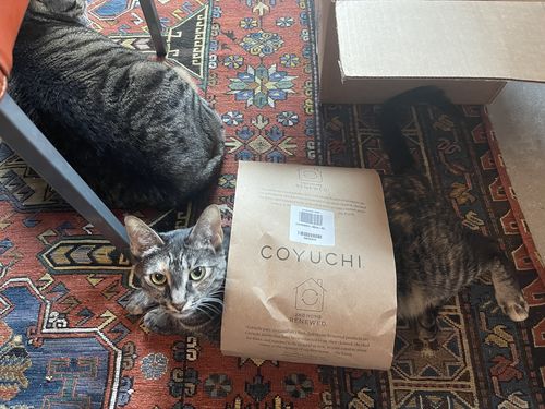 Customer photo review of Renewed Organic Relaxed Linen Duvet Cover, King