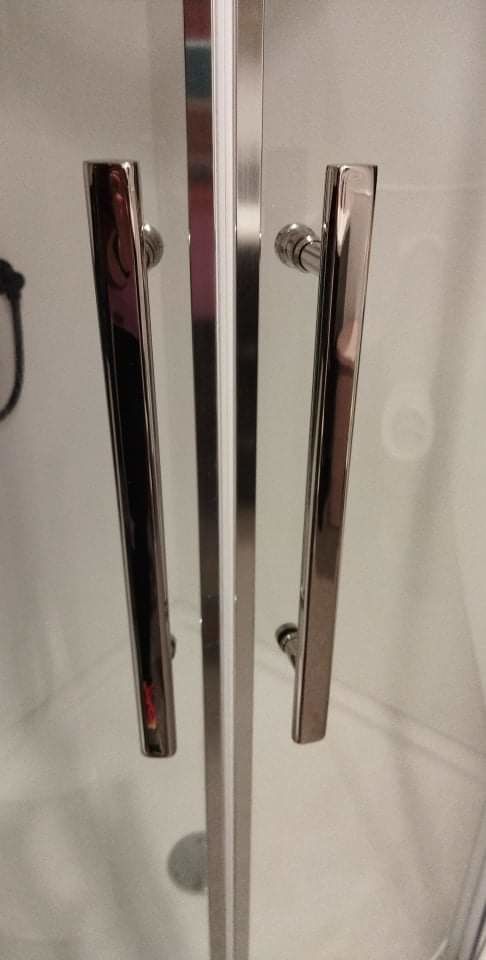 Customer photo review of Shower Cleaning & Protection Kit