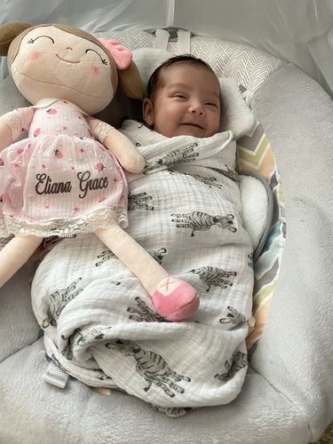 Customer photo review of Personalized Strawberry Girl