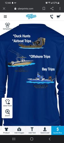 Customer photo review of Custom Digital Boat Portrait