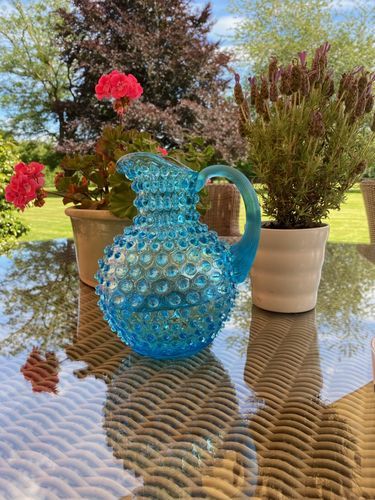 Customer photo review of Hobnail Džbán Azure