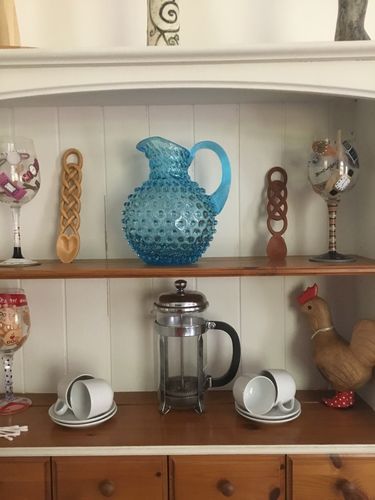 Customer photo review of Hobnail Džbán Azure