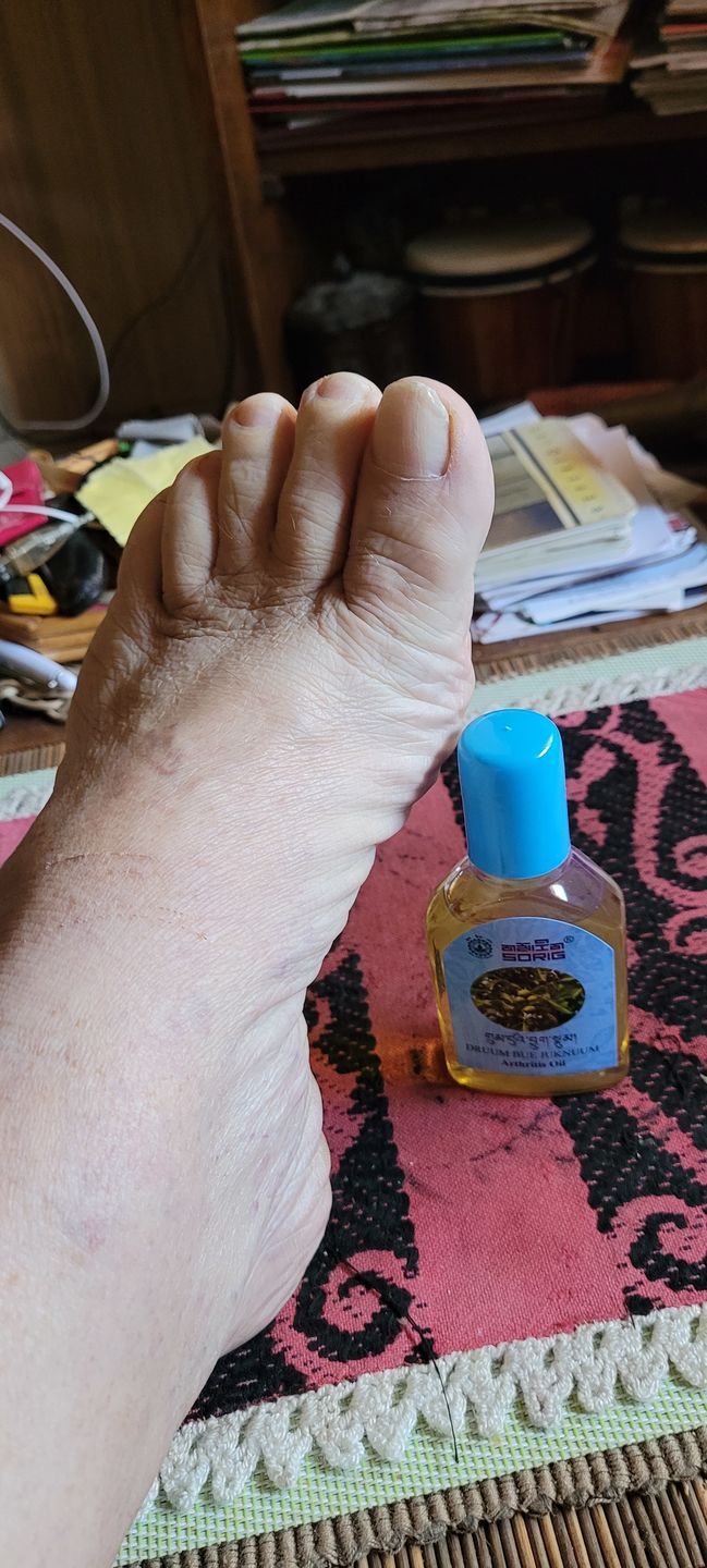 Customer photo review of Huile Tibétaine | Massage des Articulations | Sorig DRUUM-BUE-JUKNUUM
