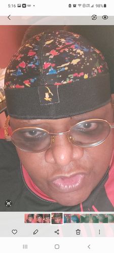 Customer photo review of PATINA "23" G.O.A.T silky compression cap (deluxe wrapped band)