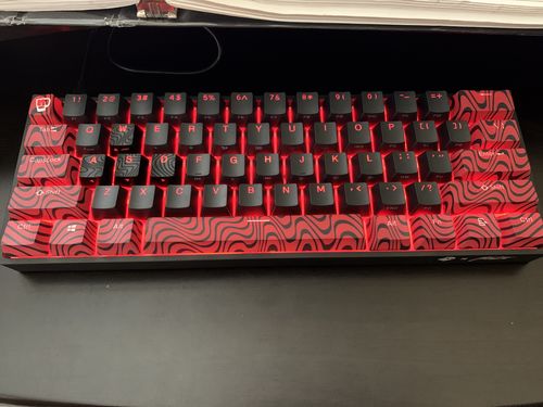 Customer photo review of Ghost A1 - PEWDIEPIE Wireless Gaming Keyboard