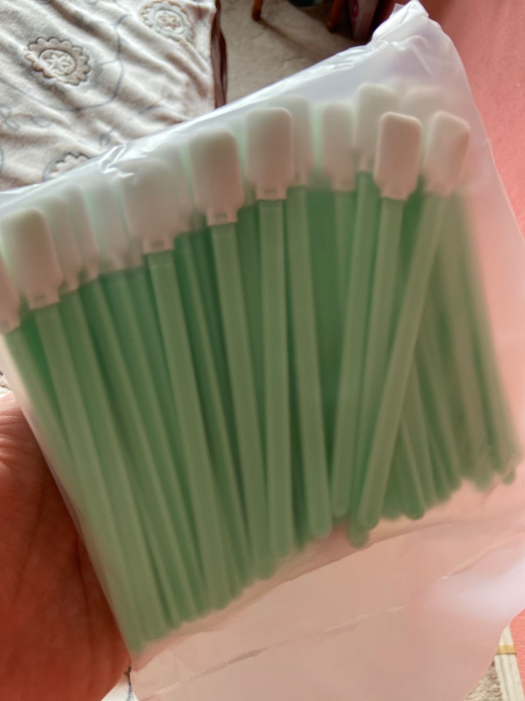 Customer photo review of Cloudray Cotton Swab For Laser Lens