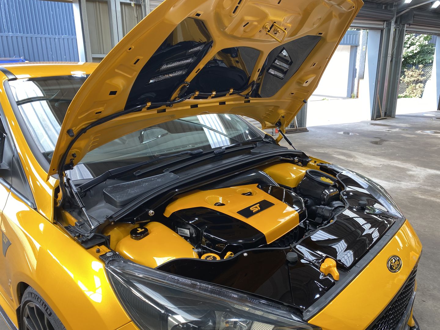 Customer photo review of Proform Under Bonnet Panels - Mk3.5 Focus
