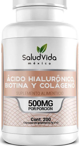 Customer photo review of Biotina, Ácido Hialurónico y Colágeno