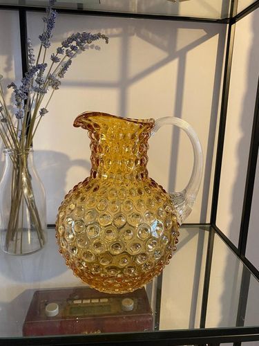 Customer photo review of Hobnail Džbán Underlay Amber