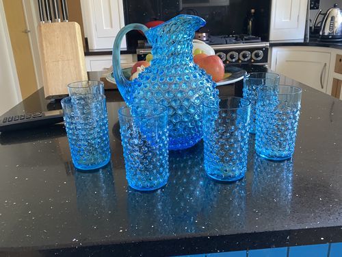 Customer photo review of Hobnail Džbán Azure