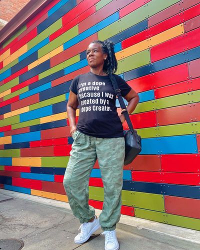 Customer photo review of Dope Creator T-Shirt