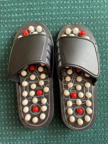 Customer photo review of Sandales d'Acupuncture