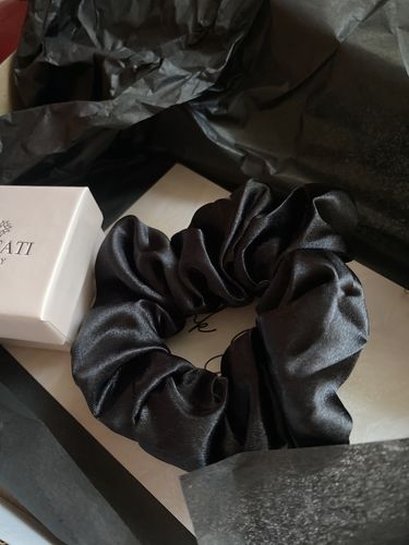 Customer photo review of Satin Scrunchie