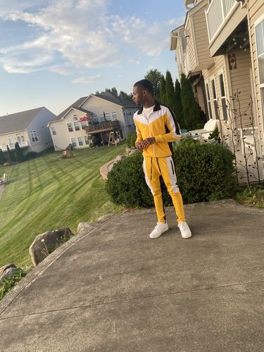 Customer photo review of Color Block Track Set (Yellow)