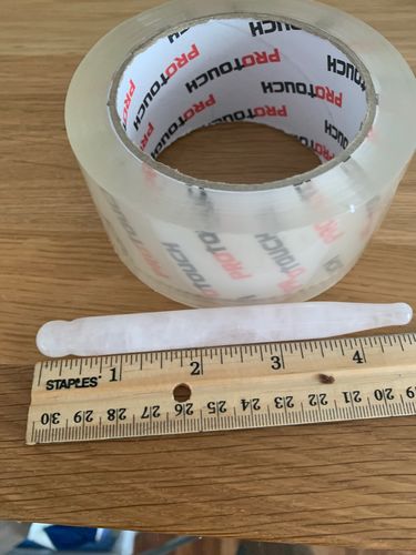 Customer photo review of Bâton de Massage Yeux en Quartz Rose