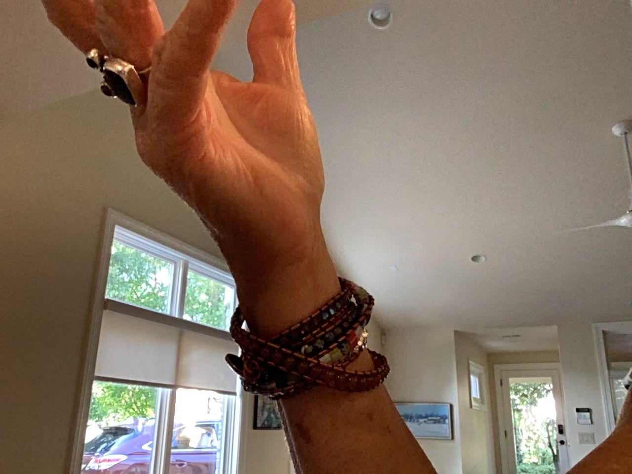 Customer photo review of Imperial Flower Protection Wrap Bracelet