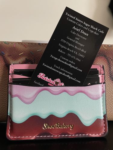 Customer photo review of Cardholders