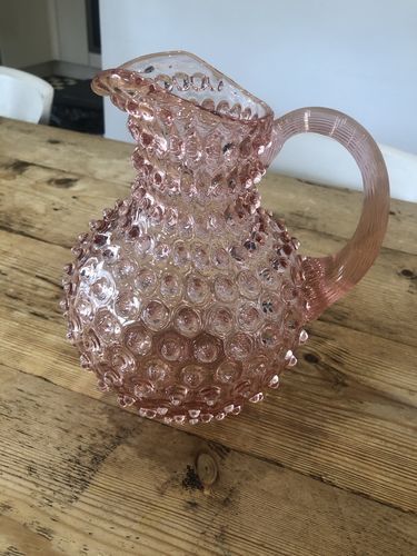 Customer photo review of Sklenice Hobnail Rosaline