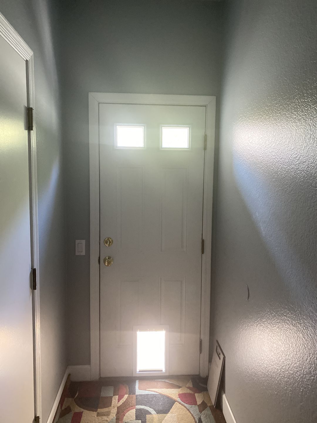 Customer photo review of Clear 1 Lite Glass and Frame Kit (6" x 8" Glass Size)