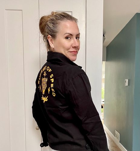 Customer photo review of Pursuit Garage Jacket Black