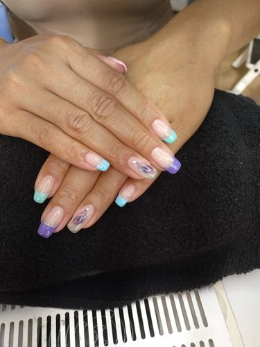 Customer photo review of Fiber Base gel Didier Lab, Milky Pink 10ml