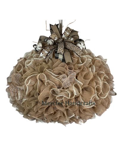 Customer photo review of 10.5"X10Yd Faux Jute/Pp Wide Stripe Natural/Cream RY831454
