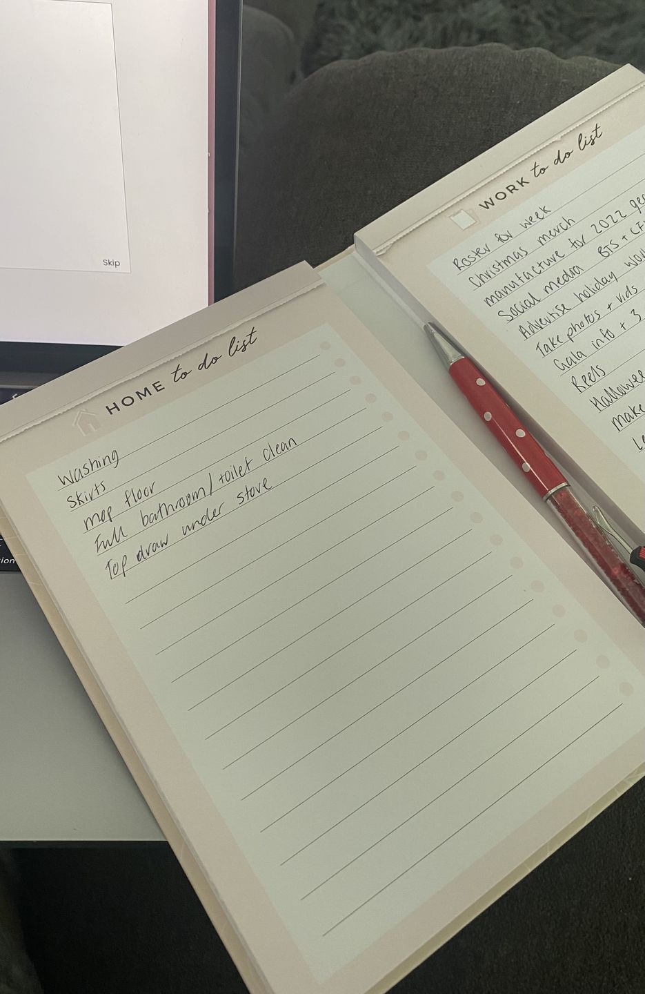 Customer photo review of Home & Work To-Do List