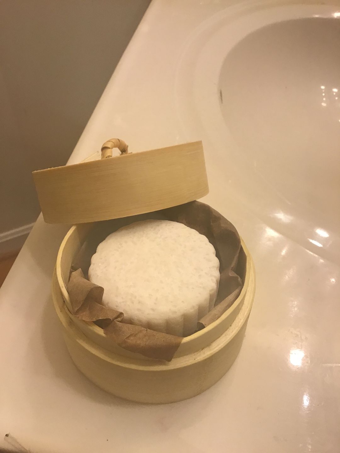 Customer photo review of Bamboo Bar Holder