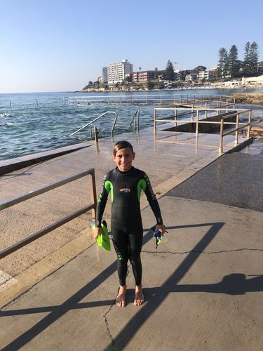 Customer photo review of KIDS TORPEDO WETSUIT