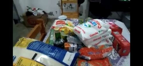Customer photo review of Cesta Básica Família 1