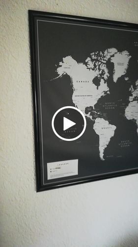 Customer video review of DIE WELTKARTE - inkl. Magnete