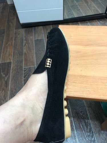 Customer photo review of SoftArchy™ Premium Orthopedic Diabetic Walking Loafers