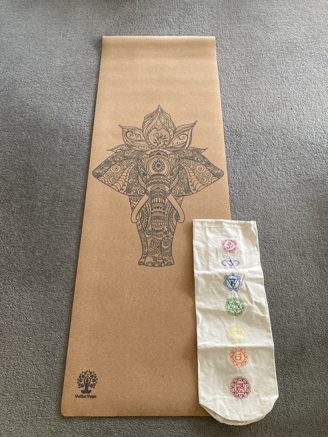 Customer photo review of Elephant Yoga Mat