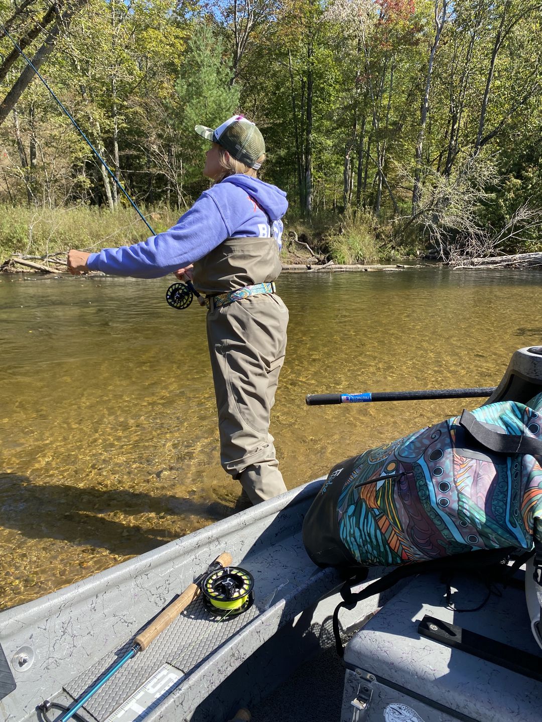 Customer photo review of Kaleido King Wading Belt
