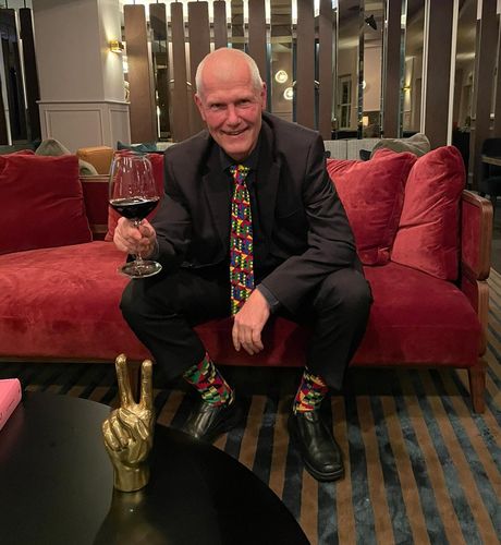 Customer photo review of Dumsor Neck Tie & Sock Combo