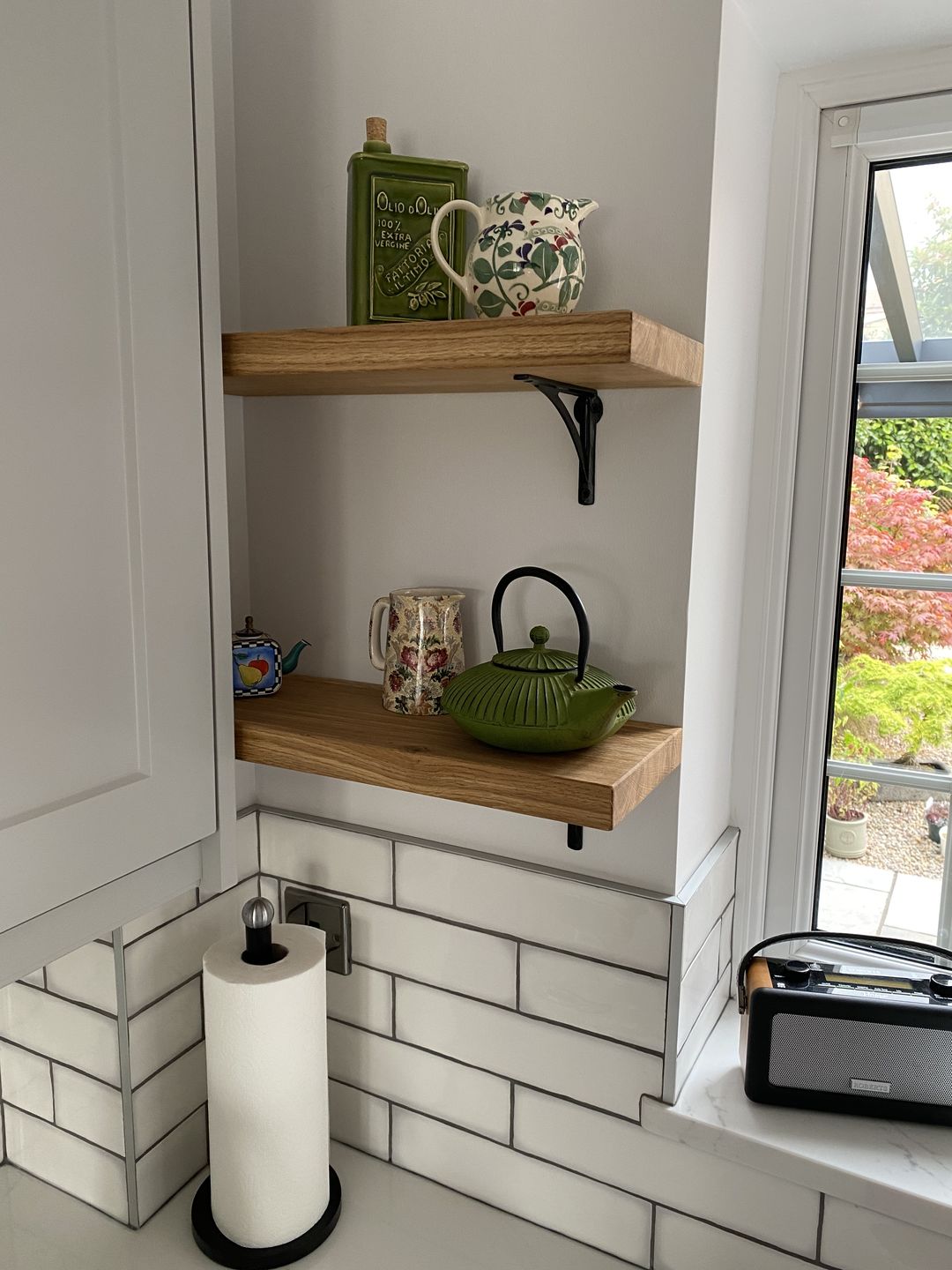 Customer photo review of 6 Inch Ironbridge Cast Iron Shelf Bracket