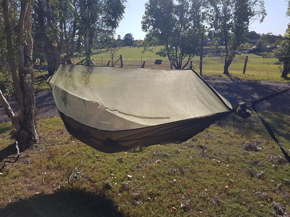 Customer photo review of Ultralight Hammock Bug Net