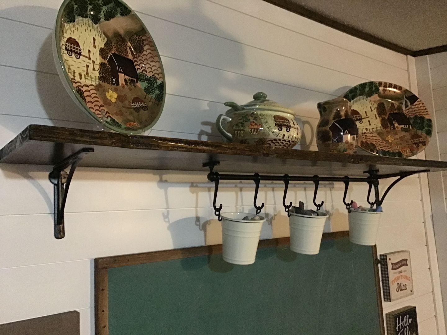 Customer photo review of 10 Inch Ironbridge Cast Iron Shelf Bracket