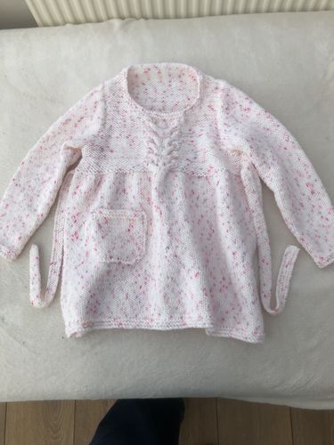 Customer photo review of Child Mystery Knitting Box