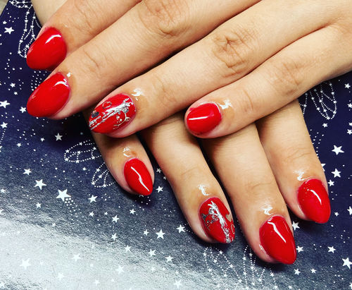 Customer photo review of Sculpture Polybase Didier Lab  victory red  10ml