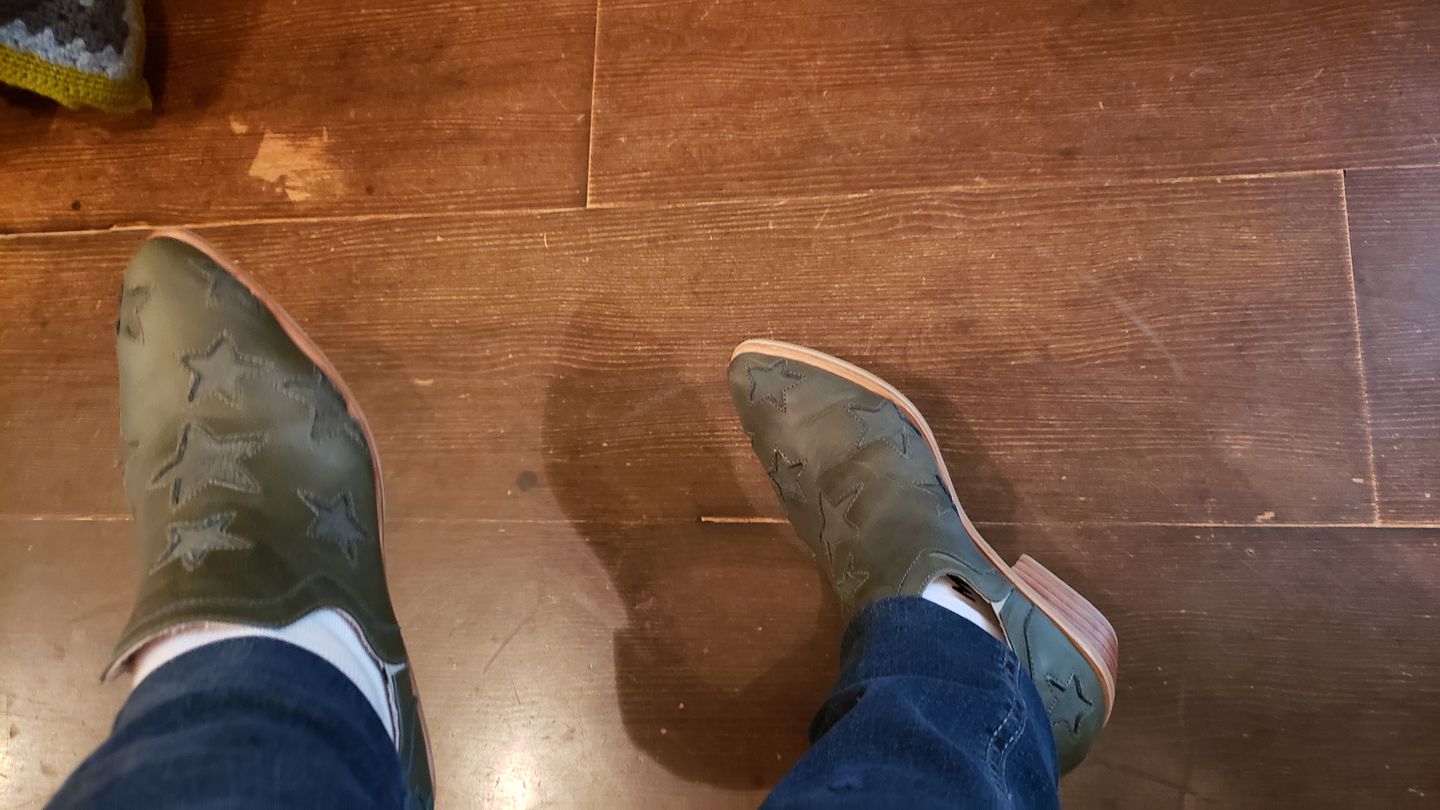 Customer photo review of Kate Estrellas Verde - Outlet