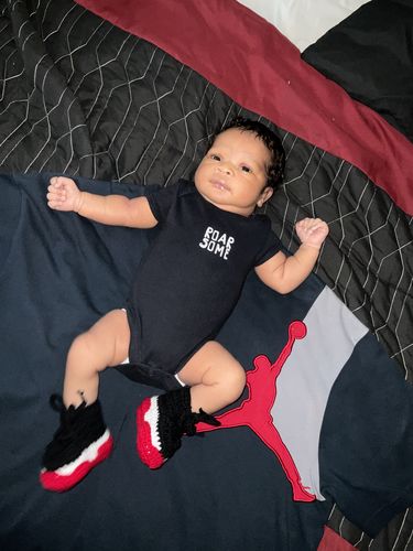 Customer photo review of Hand-Made Baby Jumpshot 11