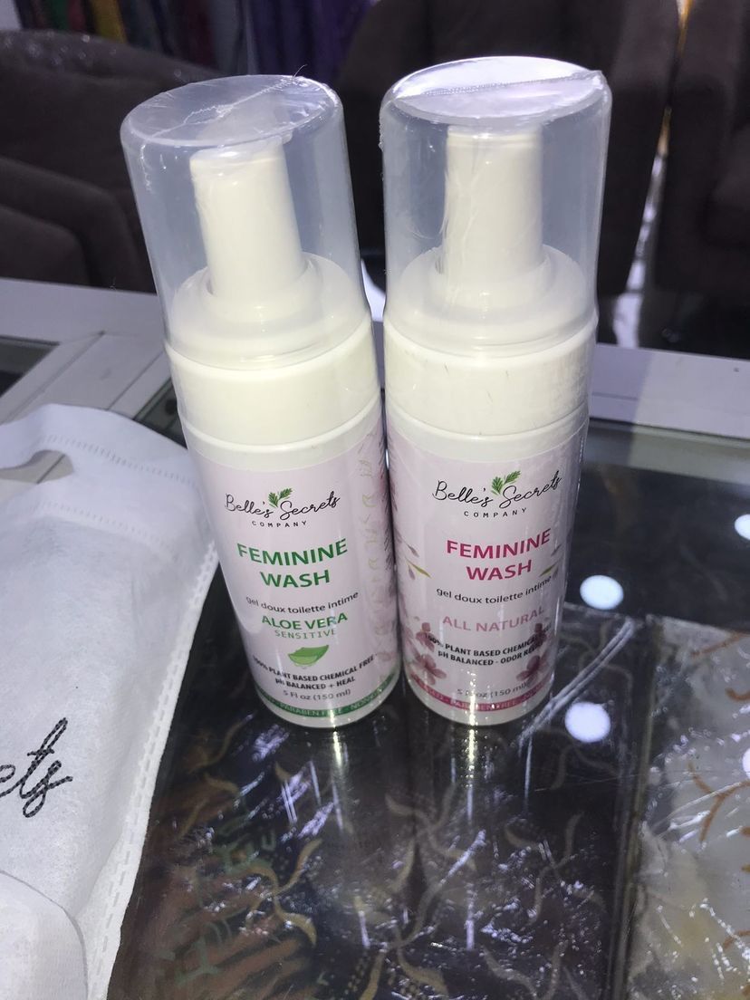 Customer photo review of Natural Yoni Wash