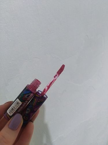 Customer photo review of Labial Indeleble Olé! Sonrisa, 4.5 g